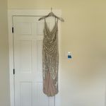 TFNC  sequin embellished cowl midaxi high low wrap dress Photo 1