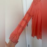 Free People  Beaded Blouse Medium Photo 4