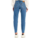 Levi's  Sky High Rise Destructed Wedgie Icon Fit Ankle Straight Leg Jeans Photo 4