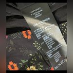 The Kooples  Women's Black Silk Floral Print High Waist Midi Skirt‎ 0 Photo 12