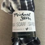 Michael Stars Micheal Stars New boho Ruana Sarong Wrap Scarf Alligator tie dye retro chic OS Photo 6