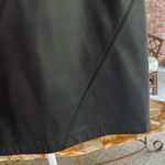 Valerie Stevens Black Genuine 100% Leather Straight Skirt 10 Photo 7