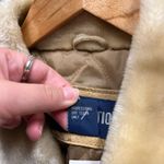 Rue 21 Options Vintage Y2K Suede Leather Tie Waist Jacket Coat Penny Lane Medium Photo 4