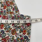 Natural Life New Sz Small High Neck Tiered Mini Dress Floral Print Tie Back Photo 9