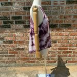 American Eagle VTG  Outfitters Tie Dyed Purple/Pink and White Tank Top / S / EUC Photo 5