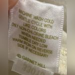 Garnet Hill  10P Cream Straight Leg Velvet Low Pile Velour Pants - Petite Photo 6