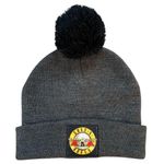 guns n' roses Guns N’ Roses Birkshire Knit Pom Pom Beanie Photo 0