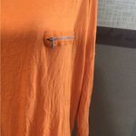 Splash  Orange Long Sleeve Blouse 3X Photo 4