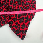 Zadig & Voltaire  Tibo Print Leo Ruffle Leopard Cheetah Top red XS Photo 7