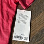 Lululemon Hold Tight Straight-Hem Cropped T-Shirt Glaze Pink size 12 NWT Photo 7