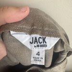 BB Dakota Taupe Button-Front Mini Skirt Size 4 Photo 4