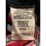 Free People Black Velvet Floral Embroidered Lace Overlay Top Size Medium Photo 4