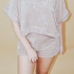 Dress Forum Wayward Chenille Elastic Lounge Shorts Photo 0