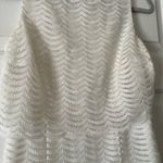 American Living White Sleeveless Crocheted Lace Dress, size 6 Photo 2