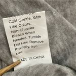 SheIn silver grey tee-shirt fabric baby doll tank top, size S Photo 9