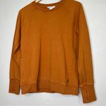 Athleta  long sleeve brown crewneck sweater size medium Photo 1