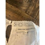 English Factory  Cottage Boxy Boho Festival Shirt Women Small Western Cowgirl Photo 1