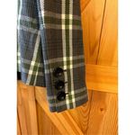 The Limited  Faux Fur Collar Plaid Coat Size Medium (0550) Photo 7