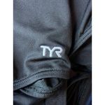 TYR Women’s Scoop Neck Black One Piece Swimsuit Size 10 Controlfit Photo 2