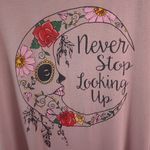 Rue 21  2X Plus Rose Moon Looking Up Top Photo 1