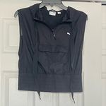 Puma  black windbreaker vest hood pocket Photo 0