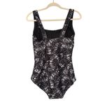 NWT, TYR Quake Durafast Elite Square Neck Controlfit One Piece Swimsuit, Sz 14 Blue Photo 4