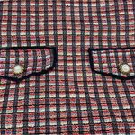 ZARA Women's Checkered Red Multi Dress Sleeveless/Knee Length Size L SKU 4087 Photo 5