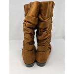 Comfort View Women's Heather Brown Faux Suede Boots Size 9‎ 1/2 M Photo 2