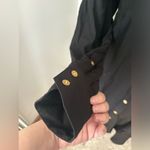 NWT Rachael Roy cutout back shirt dress size 4 Black Photo 5