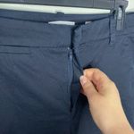 Vince Coin Pocket Chino cropped cotton blend pants in coastal blue size 8 Photo 7