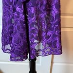 Frederick's of Hollywood VTG RETRO FREDRICKS OF HOLLYWOOD PURPLE LINGERIE SLIP DRESS Photo 7