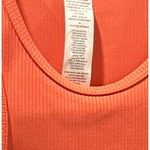 Alo Yoga  Ribbed Magnetic Dress Candy Orange Photo 7