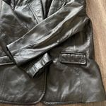 Worthington Vintage Women's Genuine Lambskin Leather Buttoned Jacket Size XL Photo 1