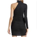 n:philanthropy Revolve  Electra Mini Dress Charcoal One Shoulder High Neck XS NWT Photo 1
