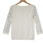 Anthropologie ✨ Sparrow Cream Dotlace Pullover✨ Photo 2