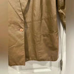 VTG West Bay Women’s Brown 100% Top Grain Leather Blazer Jacket Button Size 10 Photo 6