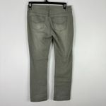 J Jill Jeans 8 Petite Gray Slim Leg Stretch Neutral Capsule Cotton Office Chic Size 8P Photo 1