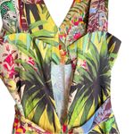 ZARA multicolor JUMPSUIT DRESS WITH presley PRINT Size Medium Photo 9