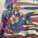 Desigual  Multicolor floral sequin Tank Top Size M (6-8) Photo 2