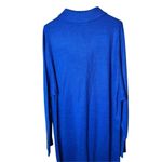 Vintage Avon Fashions Blue Long Sleeve Midi Sweater Dress L Size L Photo 8