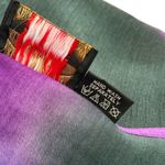 Venus Floral Midi‎ Dress Womens L Rayon Sheer Vacation Beach Cover Up Colorful Purple Size L Photo 5