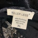 Yandy Bundle of Two Lingerie Sets - Red Lace Babydoll & Black Satin Chemise L/XL Photo 11