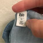 BP  Chambray ruffle apron strap crop tank top S Photo 7