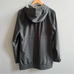 Burton  Dryride Softshell Jacket Charcoal Grey Zip Rain Coat Cinched Waist Medium Photo 3