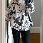 Acid Wash Sweatshirt Oversized Gray Photo 0