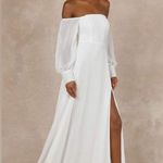 Lulus  Feel Me Romance White Off-the-Shoulder Maxi Dress Photo 2