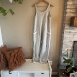 Only Hearts ANTHRO |  Light Gray Jumpsuit Photo 1