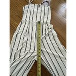 Bershka  Women's Black White Stripe Jumpsuit  Size S Summer Vacation Wide Leg Photo 6