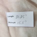 Michael Lauren  Cream Ribbed Knit Cutout Top NWT Size Small Cream Knit Top Photo 7