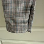 ZARA  Gray Plaid Slim Fit Pants Size Medium Photo 1